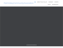 Tablet Screenshot of palmvalleycommunity.org